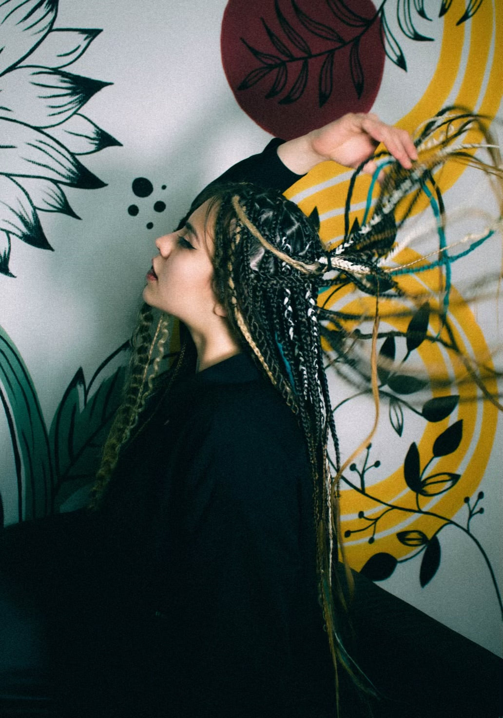 Dreads, tranças, cachos e arte