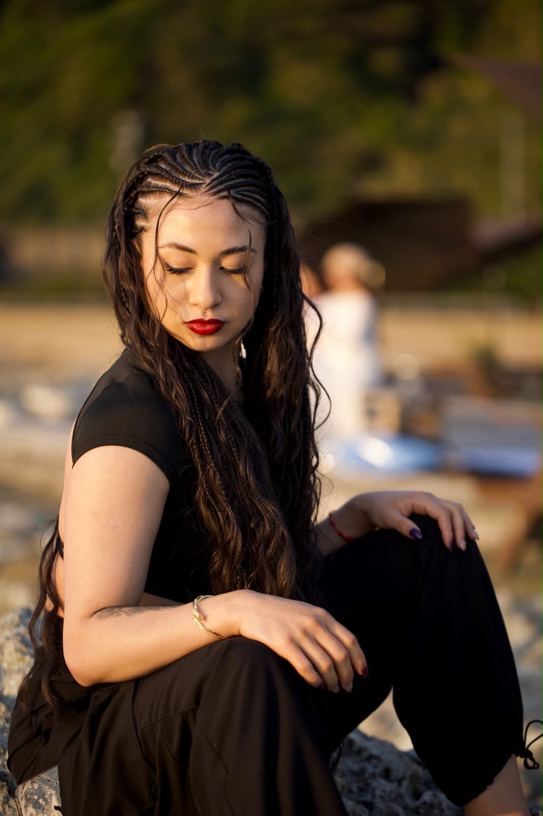 Fulani braids slim