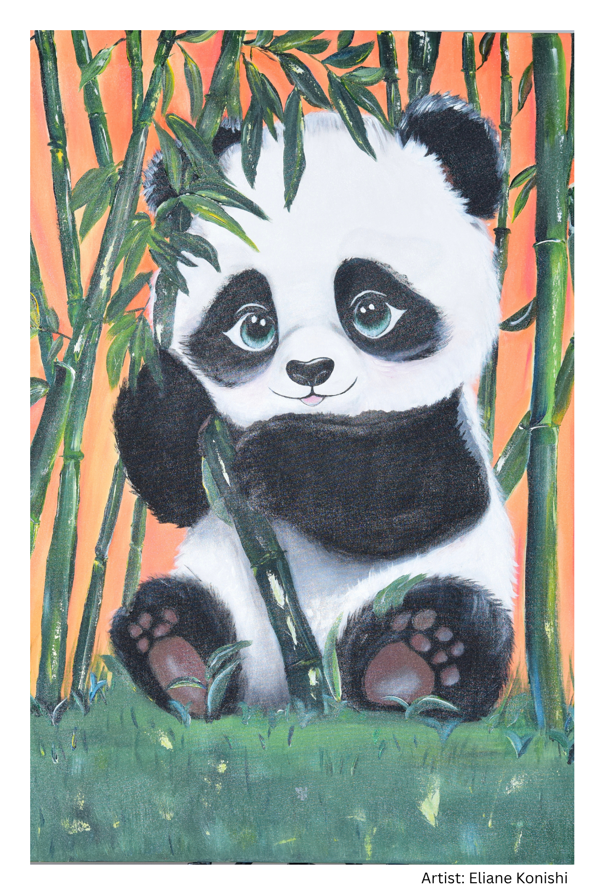 Cartão postal - Hikari Panda
