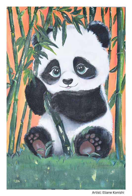 Cartão postal - Hikari Panda