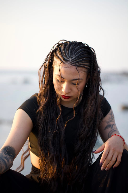 Fulani braids slim