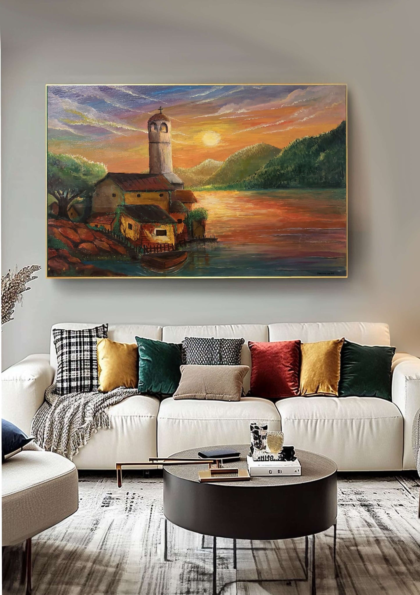The Church( A Igreja) / 90x 65 cm