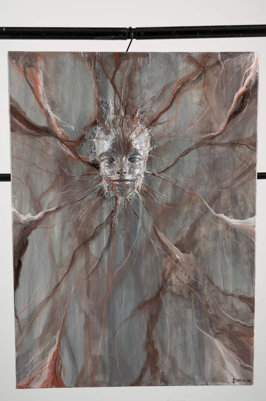 Stuck in the Marble ( Preso no Mármore)/ 90 x 65 cm