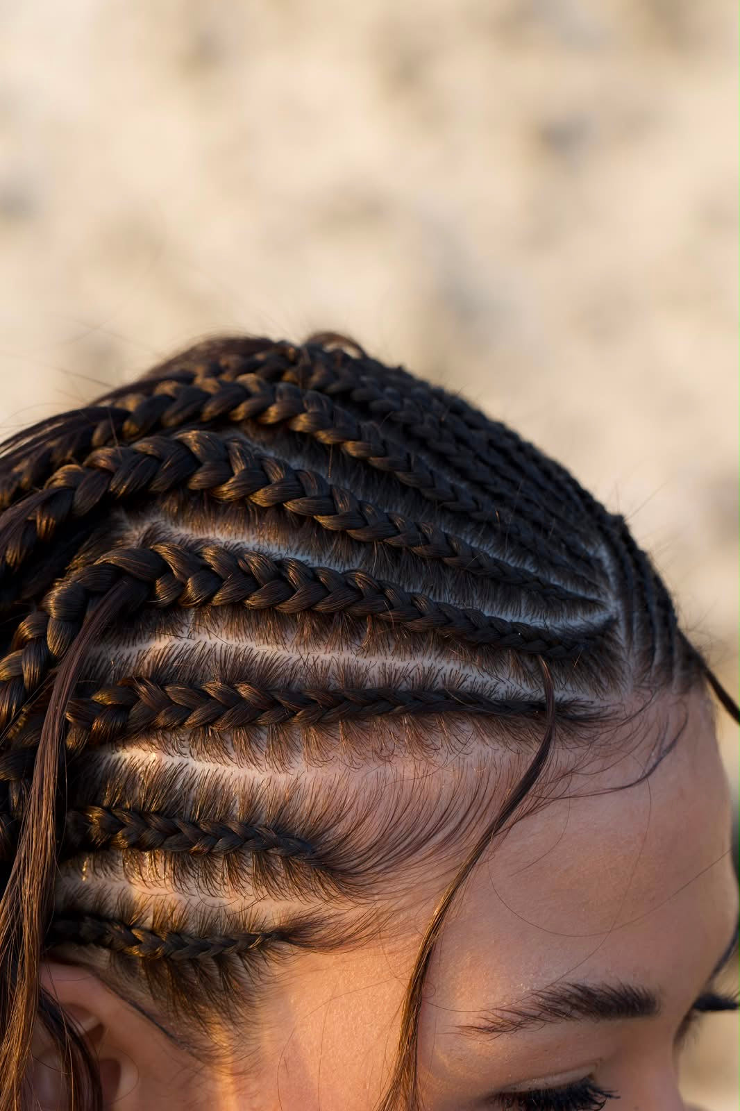 Fulani braids slim